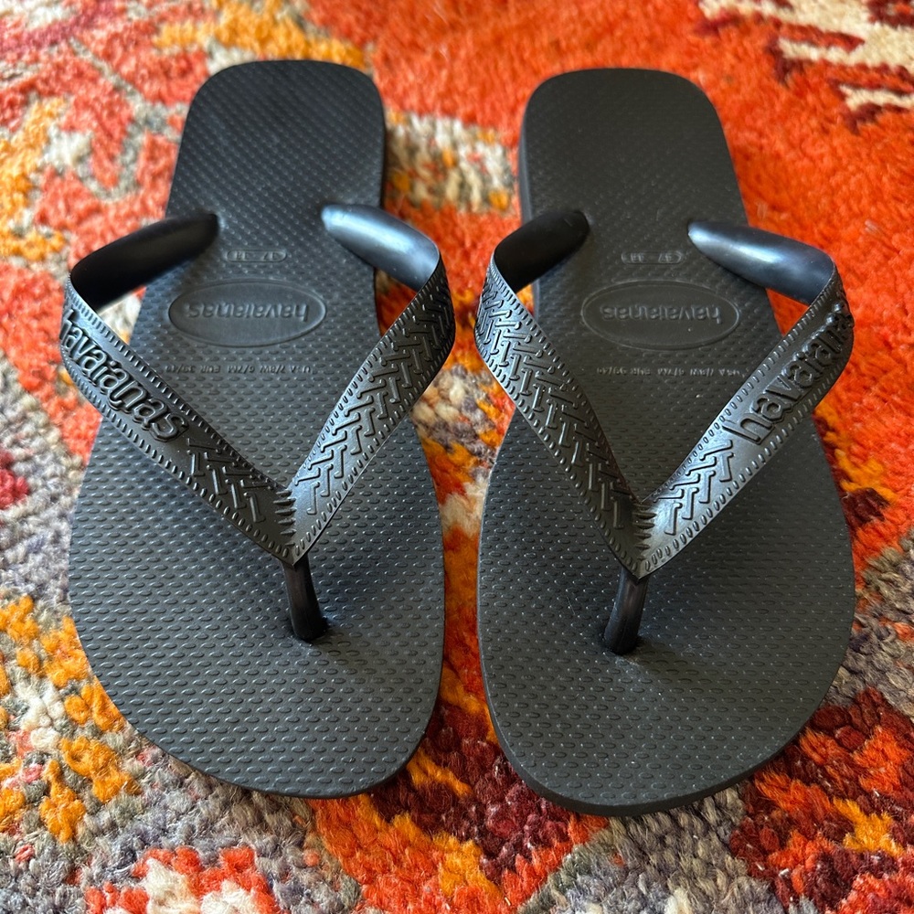 Havaianas Classic Black Sandals